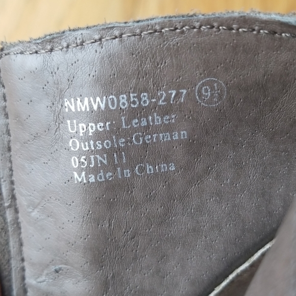 Naughty Monkey platform ankle boots grey/taupe 9.5 - Picture 5 of 6